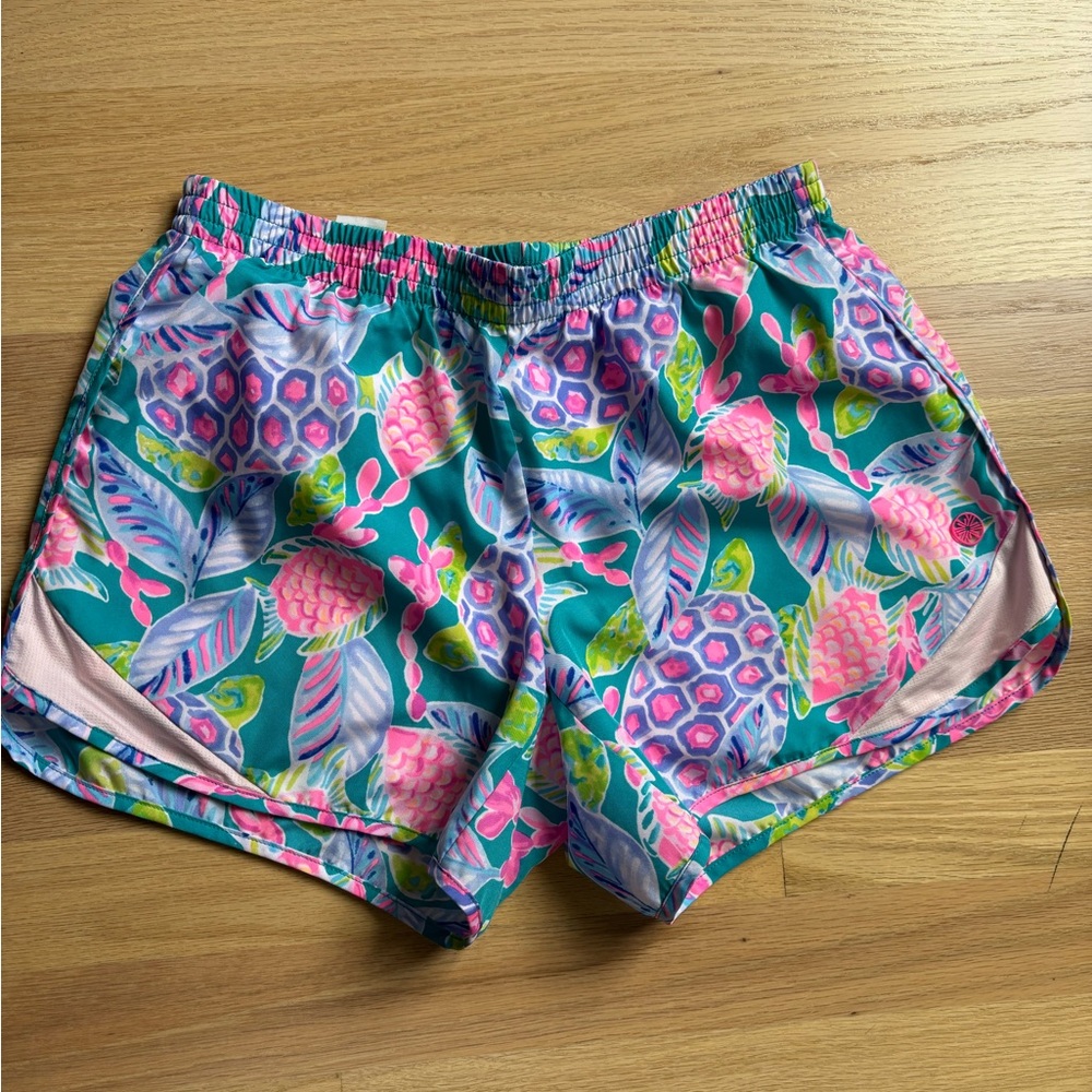 Lilly Pulitzer Luxletic Ocean Trail shorts XS